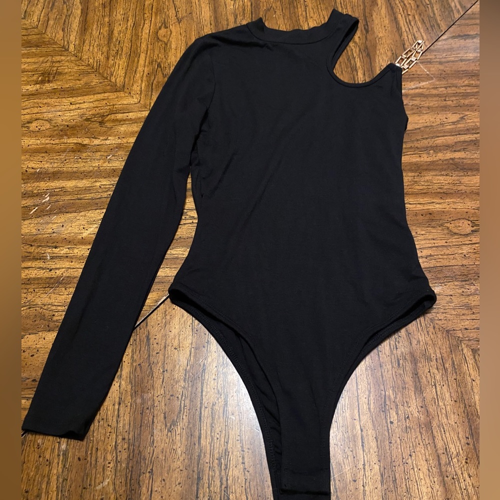 London Rose black bodysuit size S